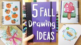 5 Fun Fall Art and Drawing Ideas Ways to Fill Your Sketchbook 2