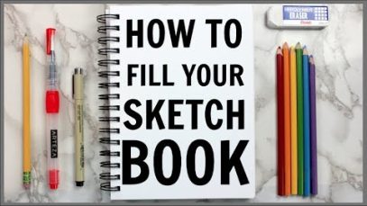 5 Ways to Fill Your Sketchbook Beginner Friendly