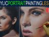 Acrylic Portrait Painting Tutorial Ep 1 Beautiful Lady in Step by Step by JM Lisondra