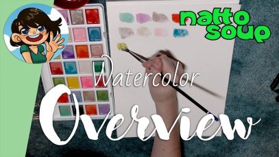 Artist Loft Pearlescent Watercolors Unbox and Swatch