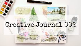 Creative Sketchbook Journaling With Me Session 002