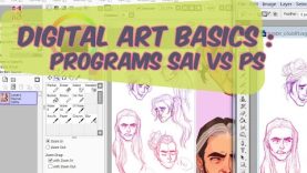 Digital Art Basics Programs SAI vs. PS