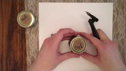 Getting Started With Pointed Pen Calligraphy