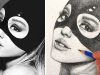 How to Draw Ariana Grande with Pencil