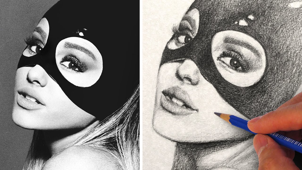 Ariana Grande Drawing (Graphite Pencil) | Follow me on Twitt… | Flickr