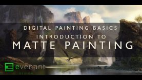 Introduction To Matte Painting Digital Painting Basics Concept Art Tutorial