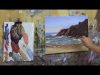 Learn To Paint TV E67 quotByron Bay Headlandquot Acrylic Painting Seascape Beginners