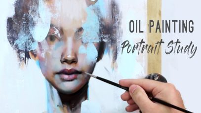 OIL PAINTING Portrait Study