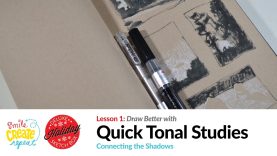 Quick Tonal Landscape Studies for Beginners to Improve your Compositions Drawings and Paintings