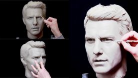 Tom Cruise How to sculpt a realistic portrait in clay