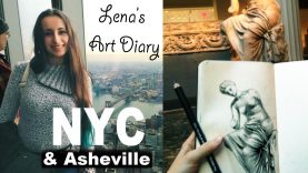 You Me My sketchbook. 1 week together NYC amp Asheville Lena39s Art Diary