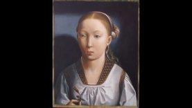 Egg tempera painting technique Catherine of Aragon