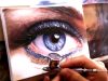 How to paint a Realistic Eye How to airbrush Airbrush a Realistic Art