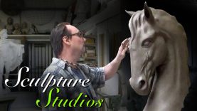 Classical Horse Head Carving by Sculpture Studios