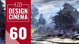 Design Cinema – EP 60 Realtime Fantasy Landscape Painting