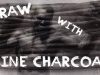 How to Draw sketch with Vine willow Charcoal Figure pose back view with Chris Legaspi