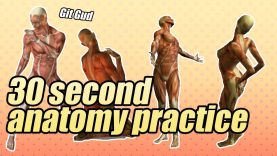 Improve your Anatomy Posemaniacs 30 second gesture drawings