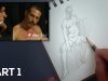 Live Life Drawing 1 Part 1 10 minute pose