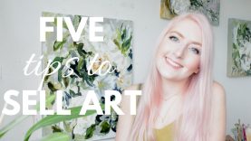 SELLING ART ONLINE Five Tips to Get Started Katie Jobling Art