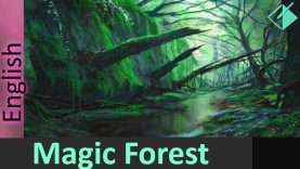 How to paint environments in Photoshop Magic Forest Jesus Conde