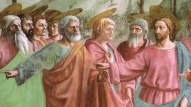 Masaccio The Tribute Money in the Brancacci Chapel