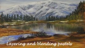 Blending and layering with Pastels Pastel painting course. 12