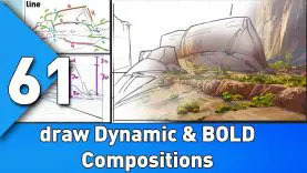 Draw Dynamic and Bold compositions