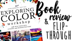 Exploring Color Workshop by Nita Leland Book Review amp Flip through Must have Art Books