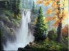 Paint with Kevin Hill Rushing Waterfall