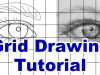 how to draw using a grid grid drawing tutorial