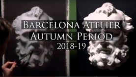 Barcelona Atelier Autumn period course 2018 19 School of Art Draws paints and sculpture work