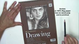 Drawing Paper Recommended for Realistic Pencil Drawing