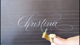 Calligraphy Names that begin with the Letter C Handwritten