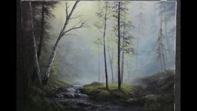 Paint with Kevin Hill Glistening Forest Creek