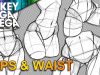 How To Draw HIPS amp WAIST