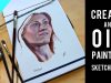 How to Make an Oil Painting Sketchbook