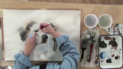 Preview Watercolor Secrets Realistic Pets with Carrie Stuart Parks