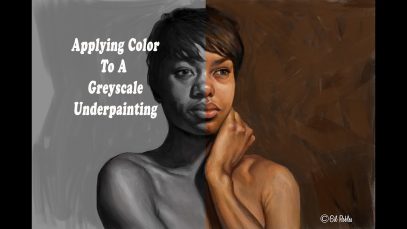 Applying Color To A Greyscale Underpainting