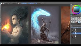 Krita Tutorial How to paint with blending modes by David Revoy