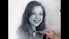 Brittney Karbowski Drawing by Dry Brush