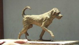 39Scout the Dog39 Clay Sculpture Step by Step K. Barton artist