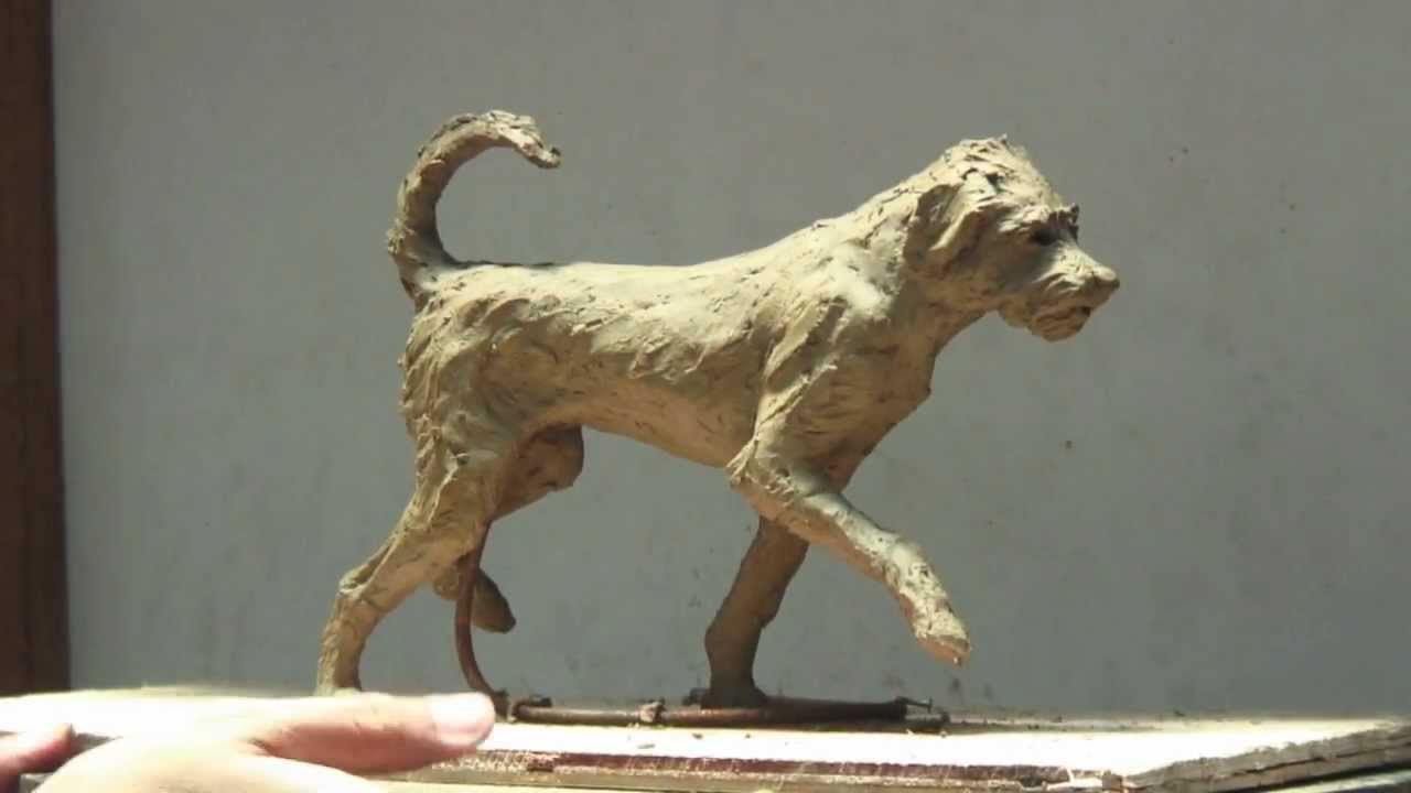 Sculpting a Polymer Clay Dog
