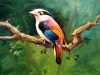 A Bird Painting With Oil Colors On Canvas By Paintlane OIL PAINTING