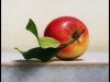 Apple oil painting demo time lapse