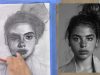 Charcoal Drawing Tutorial Female Portrait