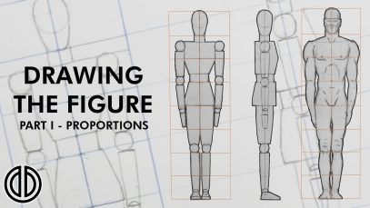 Drawing the Human Figure Proportions Tutorial PART I