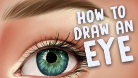 How to Draw a Realistic Eye - Graphite Pencil Tutorial 