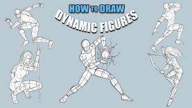 How to Draw Dynamic Figures Tutorial Narrated