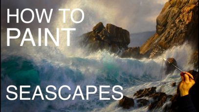 How to paint a seascape EPISODE TWO How to paint waves and water