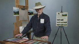 Painting A Plein Air Scene Using Mungyo Oil Pastels With Dick Ensing